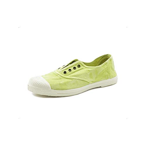 Natural World Eco Femme 102e-689-41 Tennis-Basket-Basses, Light Green, 41 EU