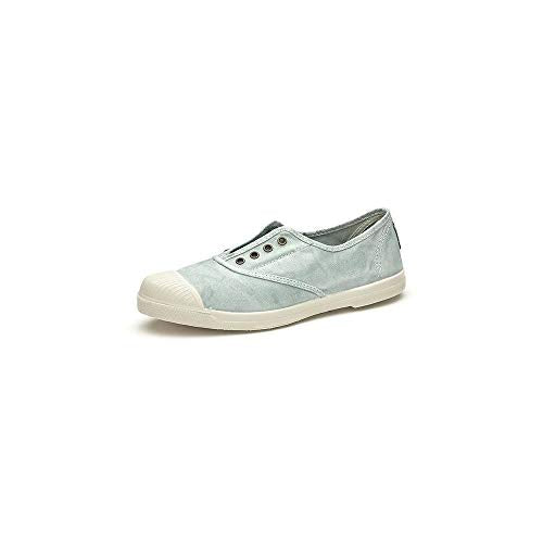Natural World Eco Femme 102e-689-41 Tennis-Basket-Basses, Light Green, 41 EU