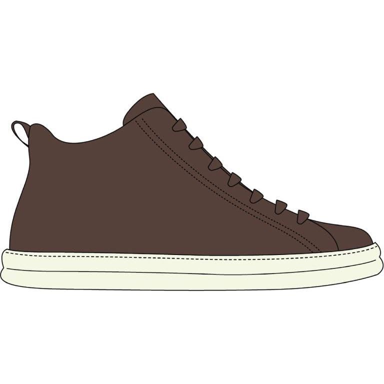 Camper Homme Runner Four K300347 Bottines à la Cheville, Marron Moyen 009, 40 EU