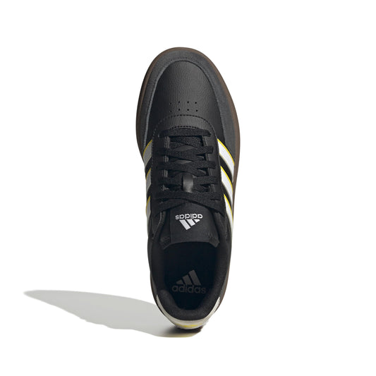 adidas Breaknet 2.0 Shoes Homme Chaussures, Core Black FTWR White Yellow, 43 1/3 EU