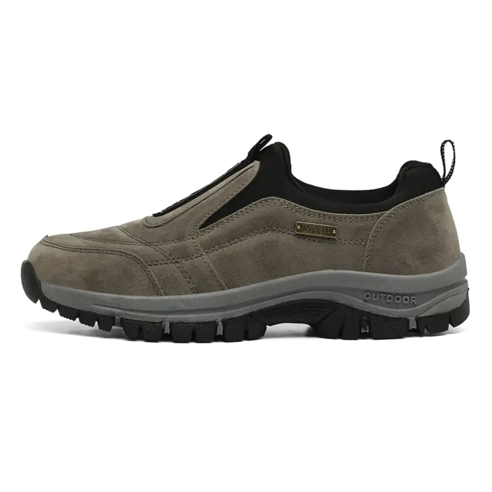 ACosySch Chaussure de Marche Homme sans Lacets Baskets de randonnée en Plein air Chaussures de randonnée à Enfiler